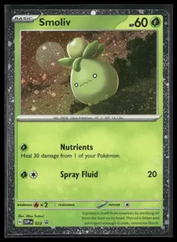 Smoliv - 023 - SV: Scarlet & Violet Promo Cards - Pokemon TCG - NM - Cosmos Holo - Image 1