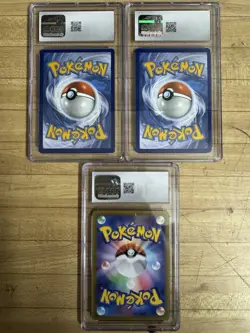 (3 Card Graded Lot) Dedenne Pokemon 2022 2021 TG07 ENG JPN 200 (CGC 9.5, 9) - Image 2
