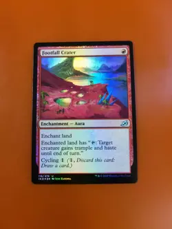 1x Footfall Crater | FOIL | Ikoria Lair of Behemoths | MTG Magic Cards - Image 3