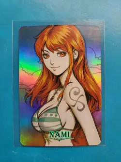 Nami - Carddass Masters Art Card - One Piece - Waifu Doujin ACG - Image 1