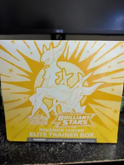 Pokemon Trading Card Game Brilliant Stars Pokemon Center Elite Trainer Box - Image 1