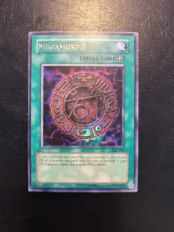 Yu-Gi-Oh! ULTRA RARE CARD MEGAMORPH SRL-061 LP - Image 1