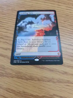 MTG Scalding Tarn- VLP - Zendikar Rising Expeditions Magic the Card # 7 - Image 2