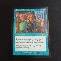 NM Second Chance Urza's Legacy Mtg Magic the Gathering - Image 1
