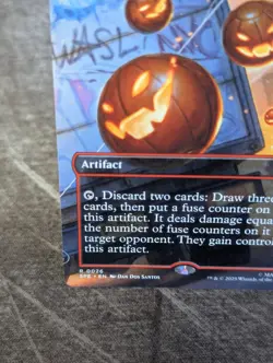 MTG, Pumpkin Bombs (#0026), Marvel's Spider-Man, Borderless, Non-Foil, NM Rare - Image 2