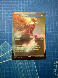 Mtg. Strix Serenade. Borderless. Modern Horizons 3. Pack Fresh - Image 1