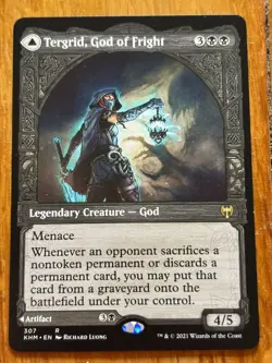 Tergrid, God of Fright - Lantern - Kaldheim - MTG - 307 - Image 1