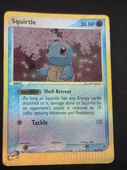Pokemon TCG Squirtle 46/95 Team Magma vs Team Aqua Reverse Holo - Image 1