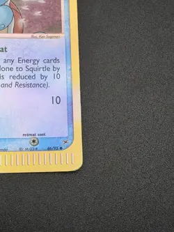 Pokemon TCG Squirtle 46/95 Team Magma vs Team Aqua Reverse Holo - Image 4
