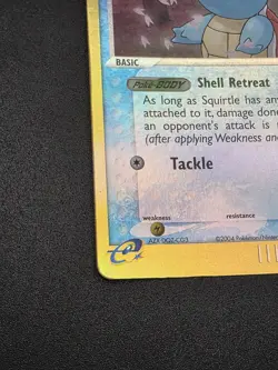 Pokemon TCG Squirtle 46/95 Team Magma vs Team Aqua Reverse Holo - Image 5
