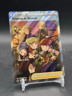 Pokemon Crown Zenith - 149/159 Friends in Sinnoh - Full Art Ultra Rare - NM/M - Image 1