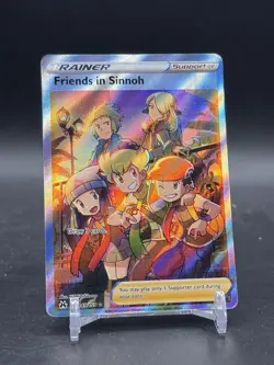 Pokemon Crown Zenith - 149/159 Friends in Sinnoh - Full Art Ultra Rare - NM/M - Image 3