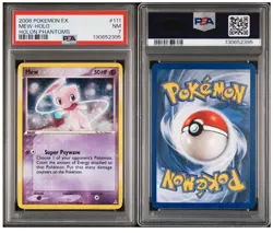 2006 Pokemon Ex Mew-Holo Holon Phantoms #111/110 Rare PSA 7 - Image 3