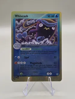Whiscash 48/97 EX Dragon Reverse Holo Pokemon LP - Image 1