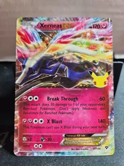 Xerneas EX Celebrations: Classic Collection 97/146 Holo Ultra Rare- Pokemon TCG - Image 1
