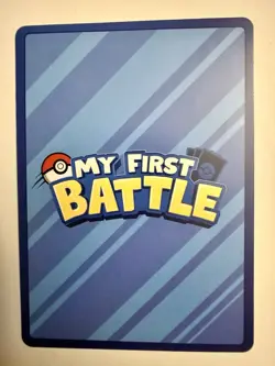 Pokemon TCG Pikachu My First Battle Deck Pokeball Blue Border Promo VLP - Image 2