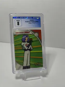 Pokemon Topps Series 2 James #HV4 2000 CGC 8 NM/Mint - Image 1