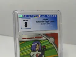 Pokemon Topps Series 2 James #HV4 2000 CGC 8 NM/Mint - Image 2