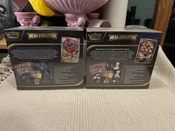 Pokemon TCG Mega Evolution Pokemon Center Elite Trainer Box ETB Set Of 2 - Image 2