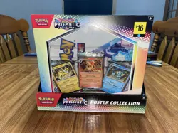 Pokemon TCG Prismatic Evolutions Poster Collection Box Lot of 6 Boxes w/ Display - Image 4