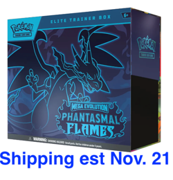 Pokemon Phantasmal Flames Elite Trainer Box ETB Sealed PRESALE Shipped est 11/21 - Image 1