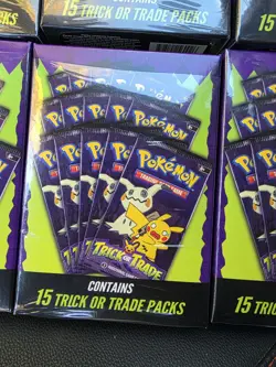 Pokemon Trick or Trade Booster Pack Set - 15 Packs 2025 Lot Of 6 - Image 2
