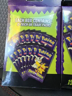 Pokemon Trick or Trade Booster Pack Set - 15 Packs 2025 Lot Of 6 - Image 4
