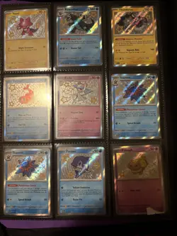 70x Paldean Fates Bundle Baby Shiny/Full Art/Promo/IR Job Lot w/binder - Image 1