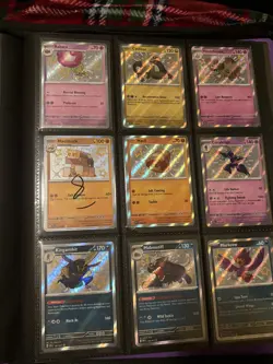70x Paldean Fates Bundle Baby Shiny/Full Art/Promo/IR Job Lot w/binder - Image 4