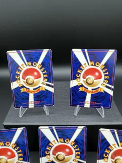 Vintage Japanese Pokemon Holo Lot Of 5 Neo, Gym, Moltres, Meganium, Misdreavus - Image 4