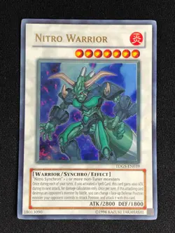 YUGIOH NITRO WARRIOR TDGS-EN039 ULTRA LIGHT PLAY - Image 1