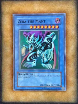 Yugioh Zera the Mant PP01-EN011 Super Rare NM - Image 1