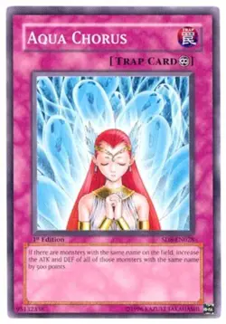 Aqua Chorus - SD8-EN028 - Common - 1st Edition - Lord of the Storm #SD8-EN028 Yu - Image 1