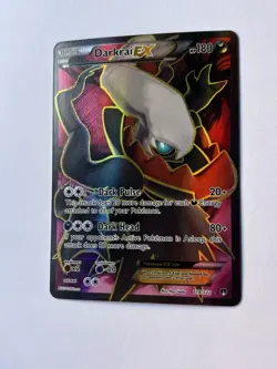 Pokemon Darkrai EX TCG Full Art Ultra Rare Holo Card 118/122 XY Breakpoint - Image 2