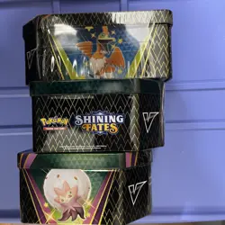 Pokemon Trading Card Game: Shining Fates Eldegoss Tin NEW Factory Sealed 6 packs 820650809507 - Image 5