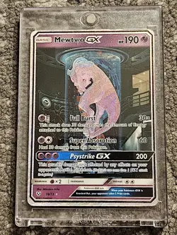 Mewtwo GX 78/73 Shining Legends Holo Secret Rare Full Art Pokemon Card - Image 1
