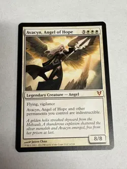 Avacyn, Angel of Hope Avacyn Restored Mythic Card, MTG Magic the Gathering - Image 1
