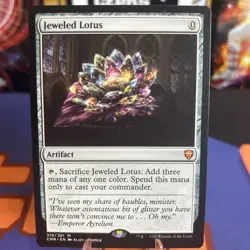 MTG: Commander Legends NM Jeweled Lotus Card M Mythic - Image 1