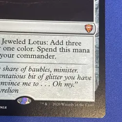 MTG: Commander Legends NM Jeweled Lotus Card M Mythic - Image 4