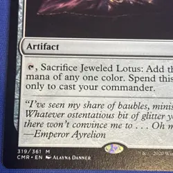 MTG: Commander Legends NM Jeweled Lotus Card M Mythic - Image 5