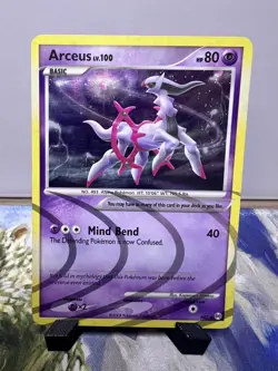 Arceus AR7 Arceus Pokemon Card Holo Rare (MP) - Image 1