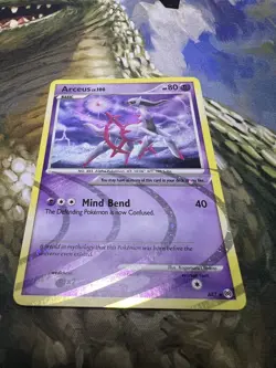 Arceus AR7 Arceus Pokemon Card Holo Rare (MP) - Image 2