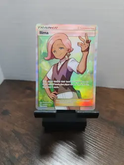 Llima 146/149 Full Art Holo Rare Pokemon Sun Moon Base Set Trading Card Game NM - Image 1