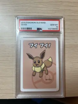 Eevee Old Maid Babanuki 2019 Pokemon Japanese Pokemon Card - PSA 10 - Image 1