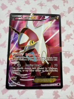Pokemon Latias-EX TCG Plasma Freeze Holo Card 112/116 Full Art Ultra Rare - Image 1