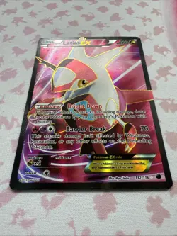 Pokemon Latias-EX TCG Plasma Freeze Holo Card 112/116 Full Art Ultra Rare - Image 4