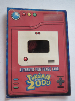 Pokemon The Movie 2000 Authentic Film 35mm Frame Card Topps - Played - Image 1
