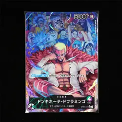 BANDAI ONE PIECE JPN. TCG Card OP04-019 Donquixote Doflamingo - Image 1