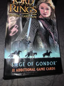 LORD OF THE RINGS CCG SIEGE OF GONDOR SEALED BOOSTER PACK X 1 11 CARDS LOTR - Image 4