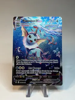 Vaporeon VMAX SWSH182 SWSH: Sword & Shield Promo Card NM - Image 1
